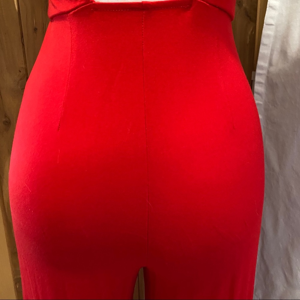 Red jumpsuit - Picture 5 of 6